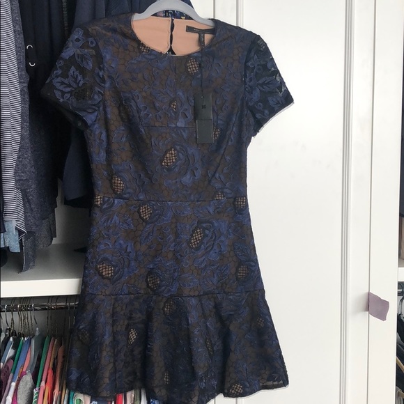 NWT BCBG BLUE/BLACK “Marissa” dress - Picture 6 of 9